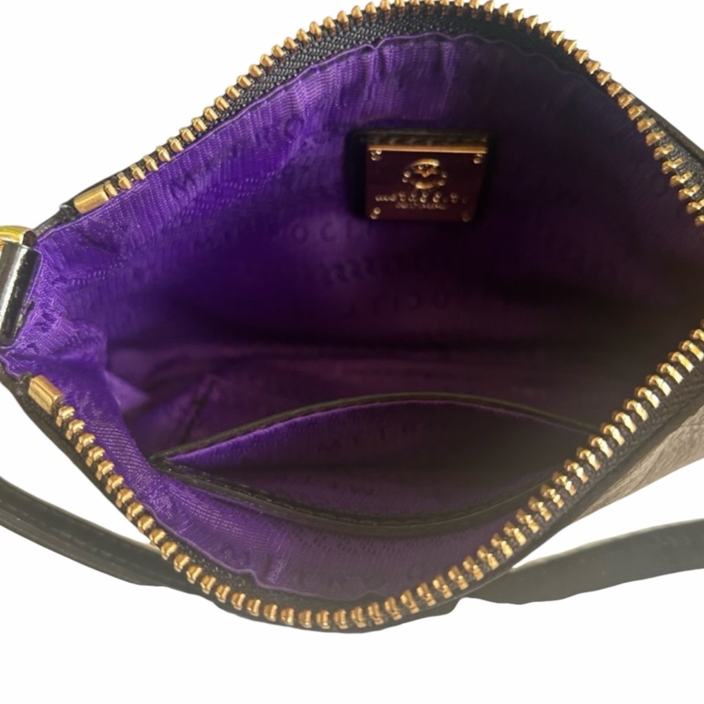 METRO Leather Wristlet Clutch Excellent Condition - Picture 8 of 9